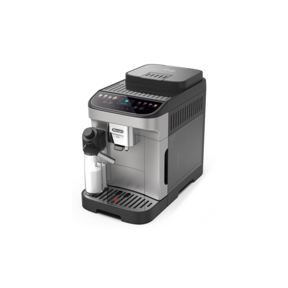 découvrez la machine à café delonghi magnifica evo next 5★, alliant performance et design, disponible à 494€. préparez vos boissons favorites facilement et rapidement.